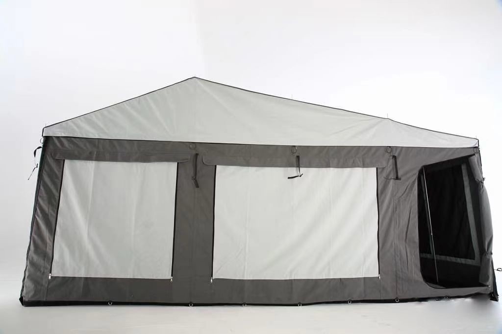 Mountain Trail RV Off Road Caravan With Sturdy Looking Second Home Spacious Interiors