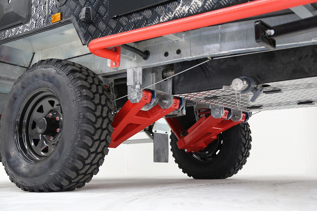 22ft 14ft 16ft Off Road Caravans For Sale  Only Black Tent Camper With HD AM/FM Radio Bluetooth