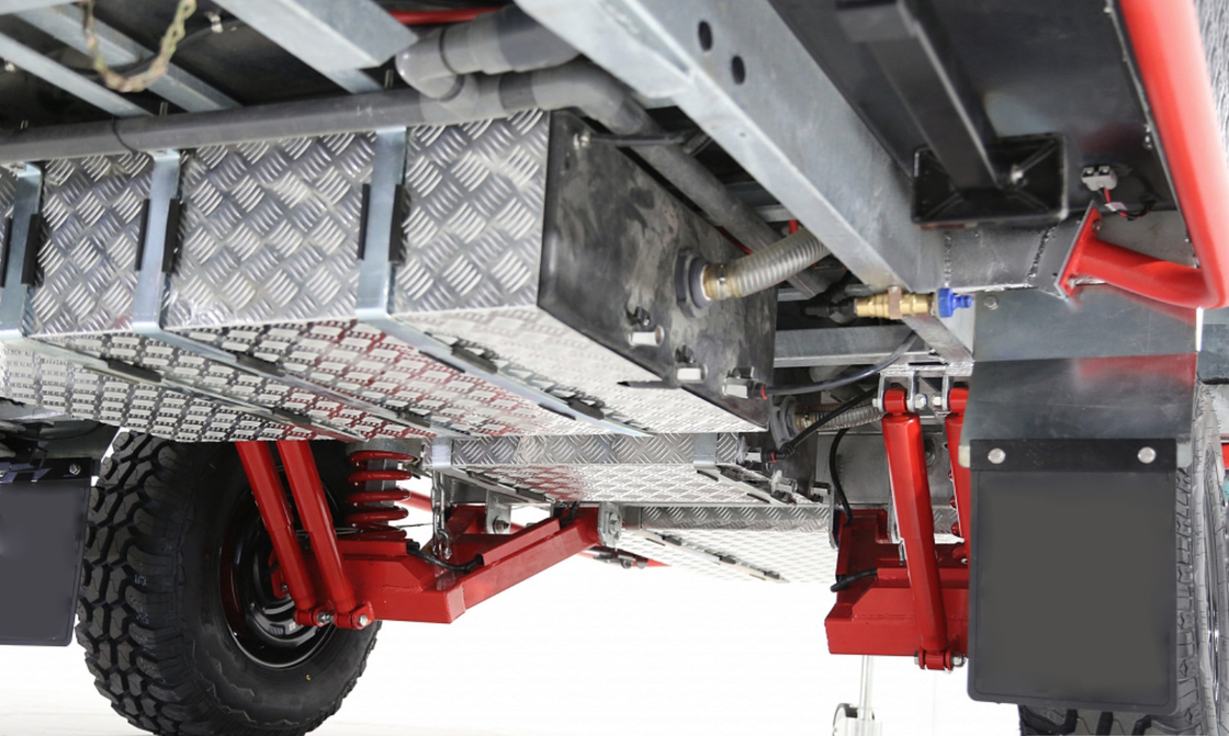 Outdoor Off Road Rv Trailer Sleek And Modern Hospitality Trailers For On Site Events