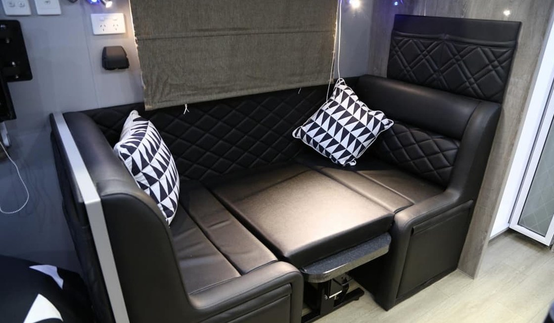 Large Space Hard Top Caravans For Sale With Solar Panels Spacious Bathrooms Provides Excellent Off-Road