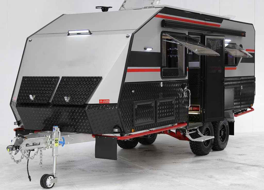 Aluminum Camper Trailer 3000 Lbs 3500 Lbs With Spacious Bathroom And Queen Bed With Plenty Of Space For Going Out