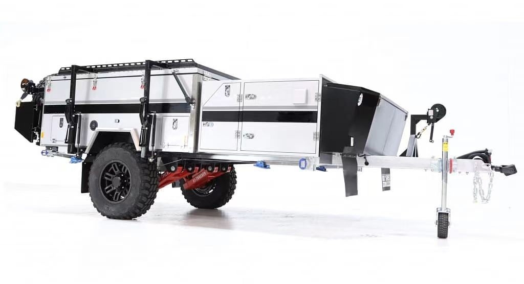15ft 14ft 13ft Off Road Caravan With Independent Suspension System With Integrated Sink And Hob