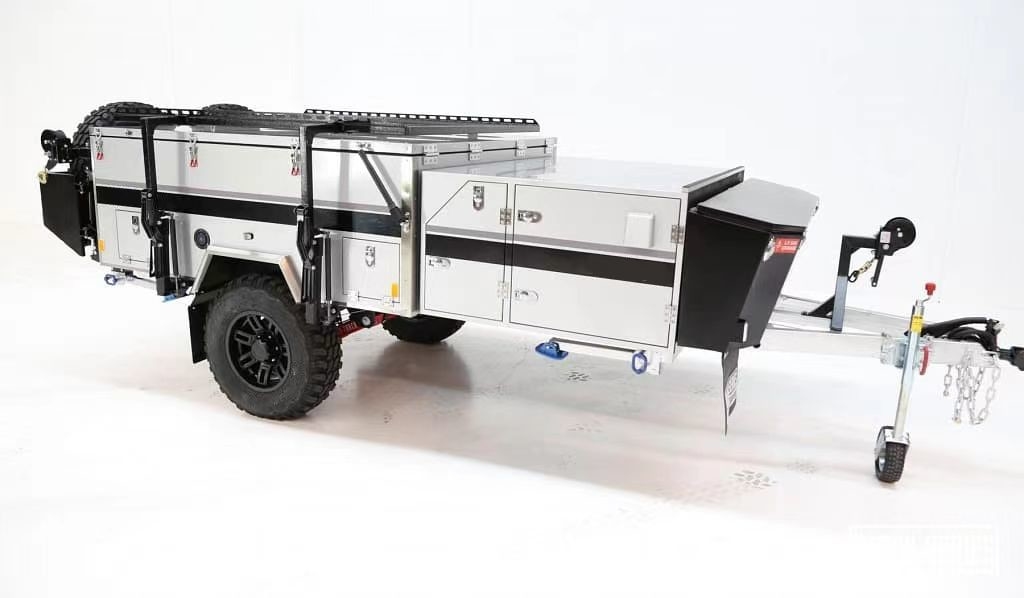 15ft 14ft 13ft Off Road Caravan With Independent Suspension System With Integrated Sink And Hob