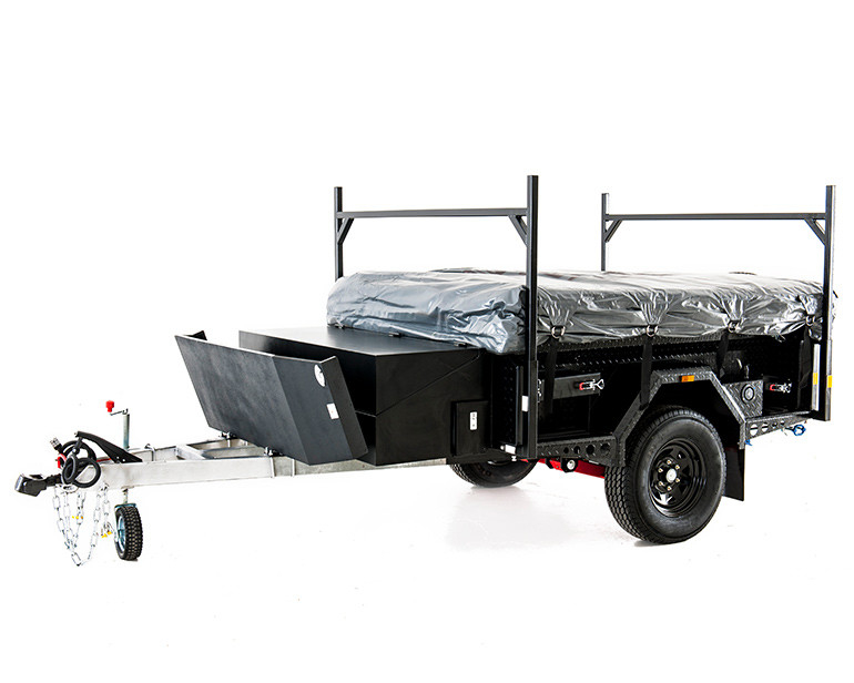 15 Foot 14 Foot 13 Foot Off Road Caravan High Space With Two Main Tires And Two Spare Tires