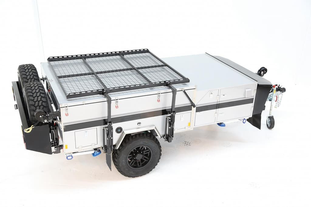 15 Foot 14 Foot 13 Foot Off Road Caravan High Space With Two Main Tires And Two Spare Tires