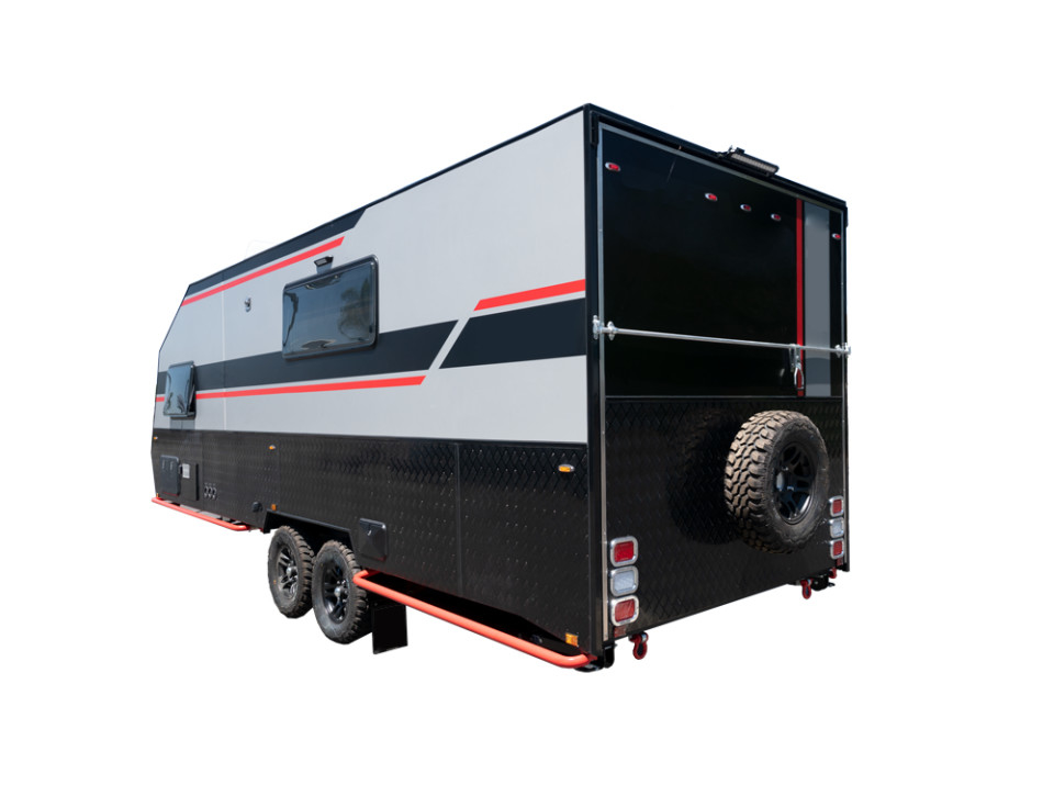 3 Person 4 Person Camper Trailer Off-Road Trailer Hardtop RV For Going Out To Play Large Space