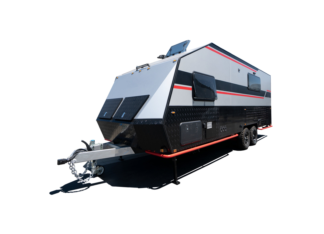 3 Person 4 Person Camper Trailer Off-Road Trailer Hardtop RV For Going Out To Play Large Space