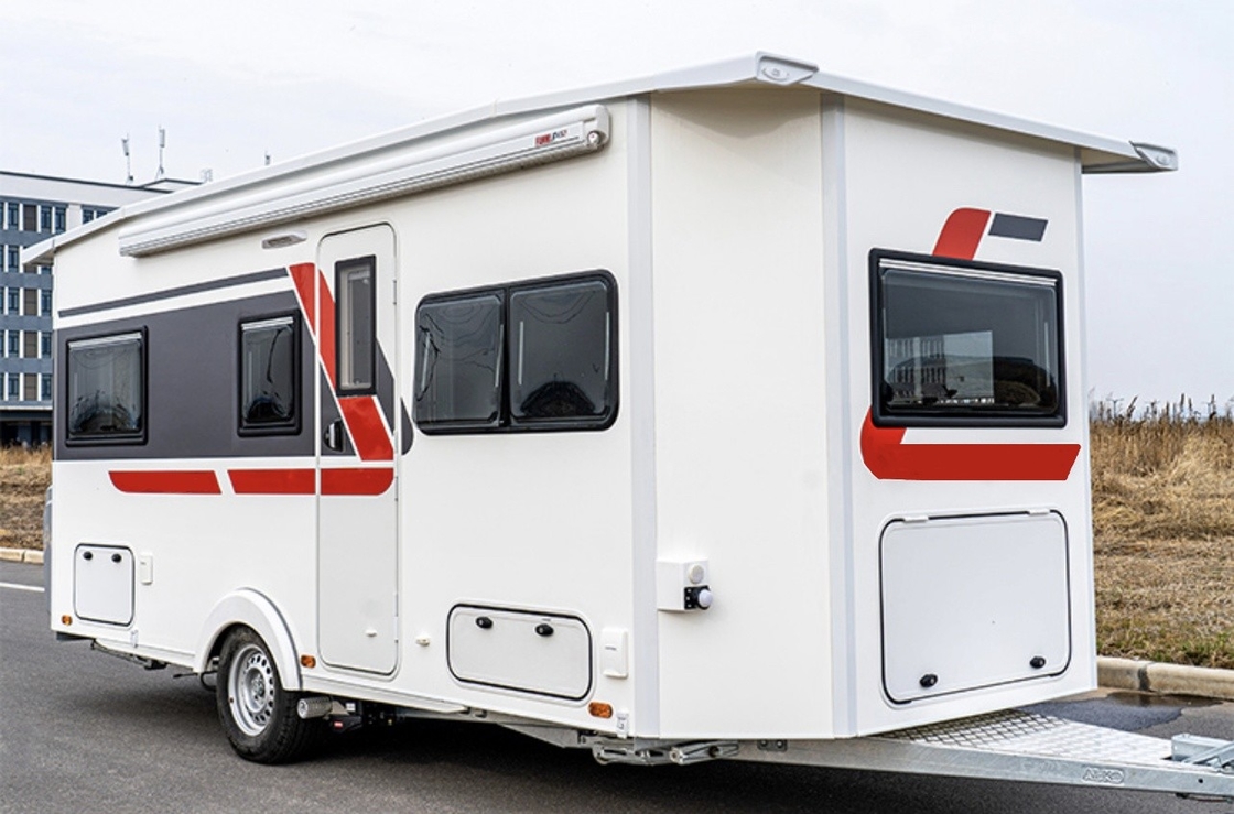 5 3 4 Person Off Road Caravan Mid-Size Road Caravan Equipped With Complete Living System