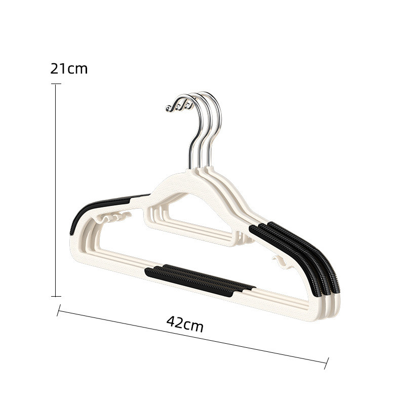 Plastic Hangers Non Slip Thick Non Marking Off The Shoulder Hangers RV Gifts 100 Pack 50 Pack