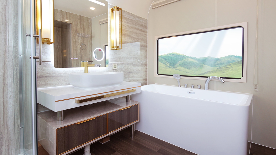 Luxury Motorhomes For Sale With Hotel Features Luxurious Interiors Finishes Top Of The Line Rv Travel Caravans