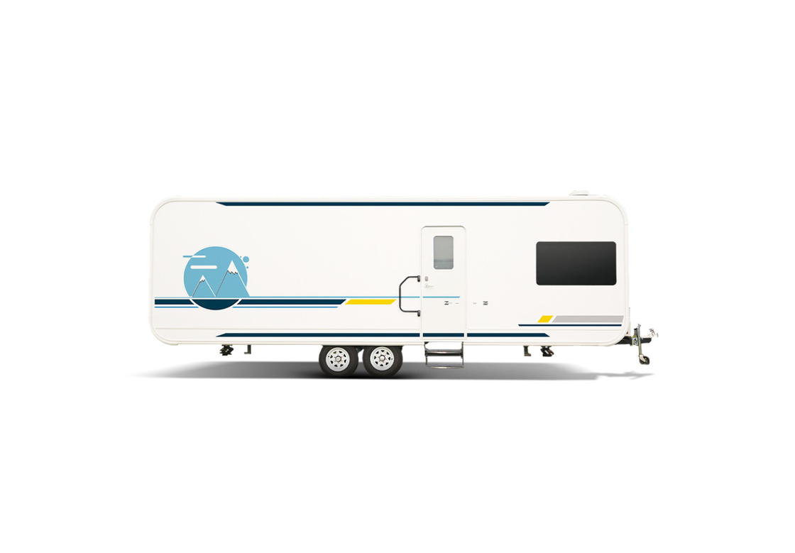 Hard Top Camping Caravan Hotel Caravan  Luxury Trailer RV High End Camping Trailer Portable Living Space RV