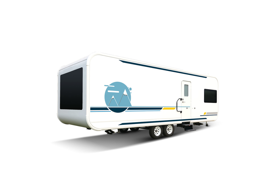 Hard Top Camping Caravan Hotel Caravan  Luxury Trailer RV High End Camping Trailer Portable Living Space RV