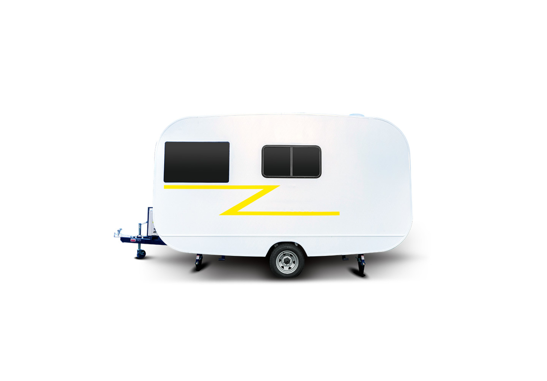 Retro Style Beautiful Fully Equipped Luxury Caravan Luxury Glamping Trailer Light Small Caravan Bbq