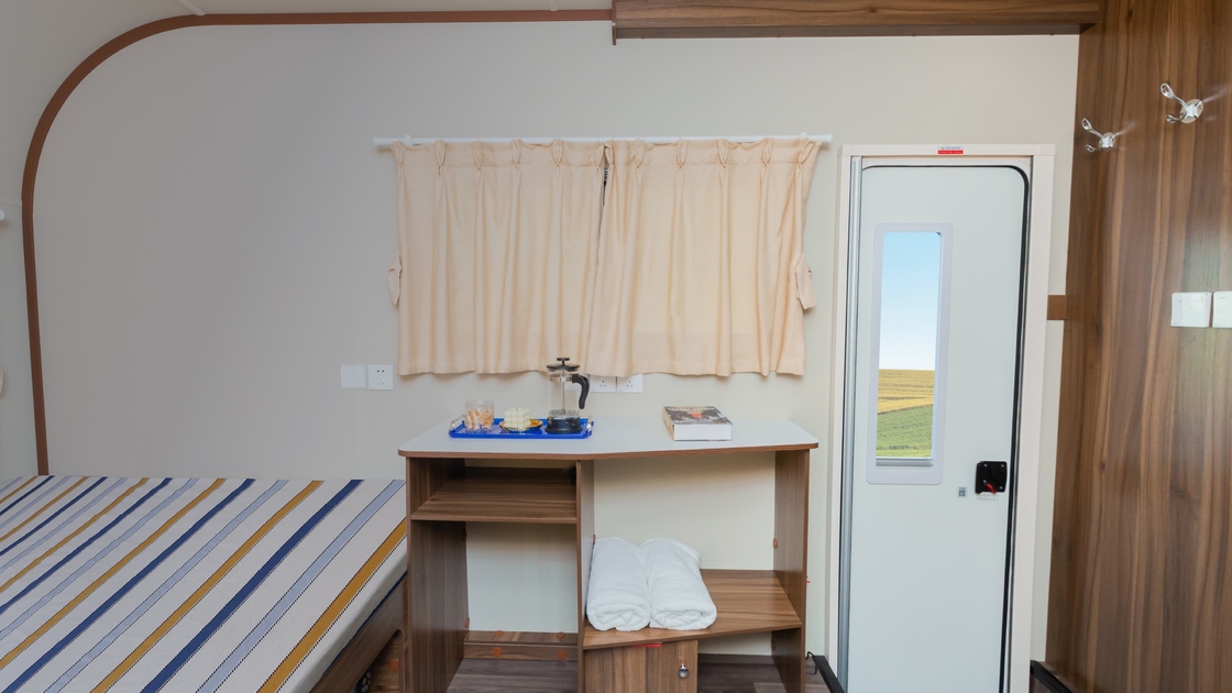 Cool Small Caravan With Outside Kitchen Shower Road Caravan Trailer Motorhome Ventilation System Monitoring
