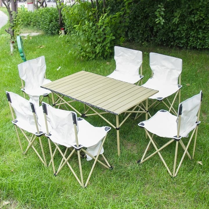 Outdoor Folding Camping Chairs Folding Stool Portable Fishing Chair Logo Can Be Printed