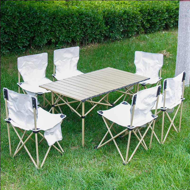 Outdoor Folding Camping Chairs Folding Stool Portable Fishing Chair Logo Can Be Printed