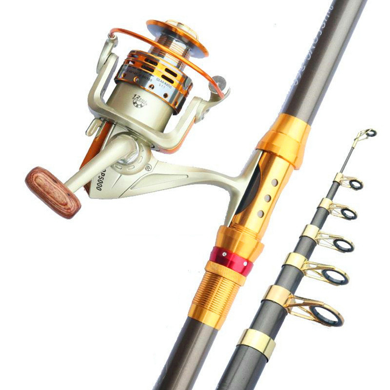 Outdoor Fishing Sea Rod Fishing Rod 3.6m Sea Rod Full Set Fishing Tackle Fishing Tackle