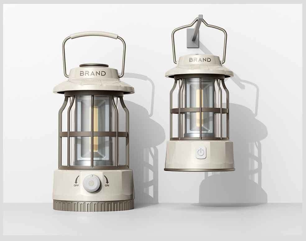 New Horse Lantern LED Camping Light Emergency Portable Outdoor Tent Light Hook Hand Light