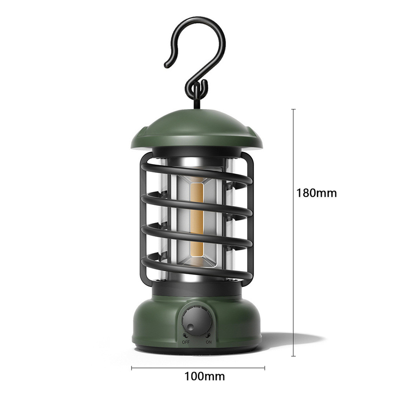 New Horse Lantern LED Camping Light Emergency Portable Outdoor Tent Light Hook Hand Light