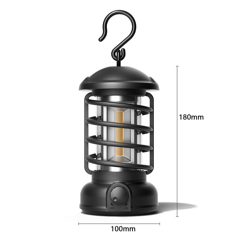 New Horse Lantern LED Camping Light Emergency Portable Outdoor Tent Light Hook Hand Light