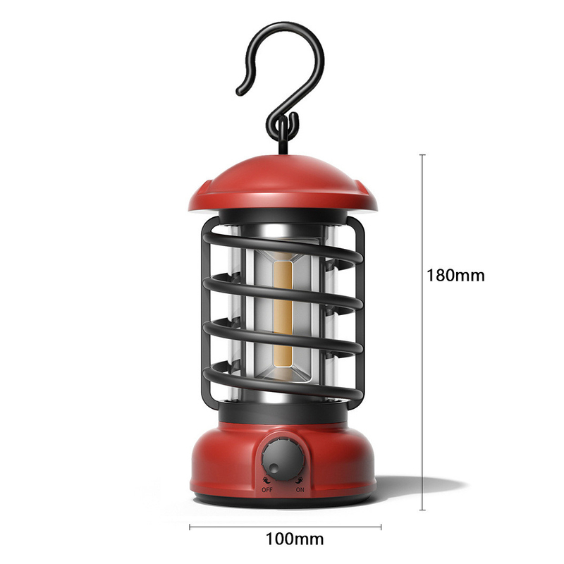 New Horse Lantern LED Camping Light Emergency Portable Outdoor Tent Light Hook Hand Light